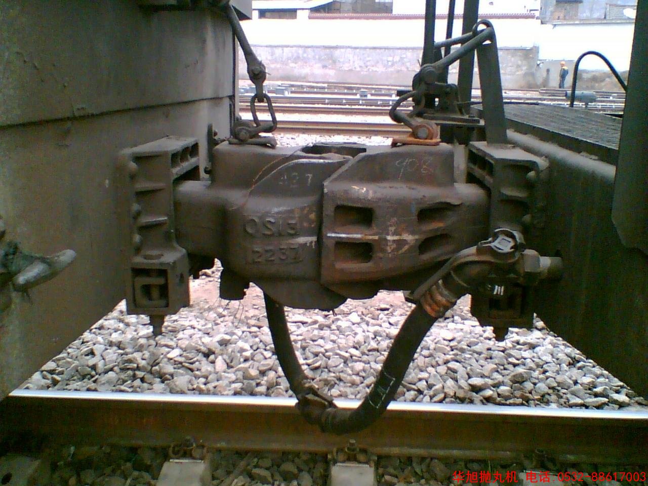 鐵路車輛車鉤內(nèi)腔拋丸清理機