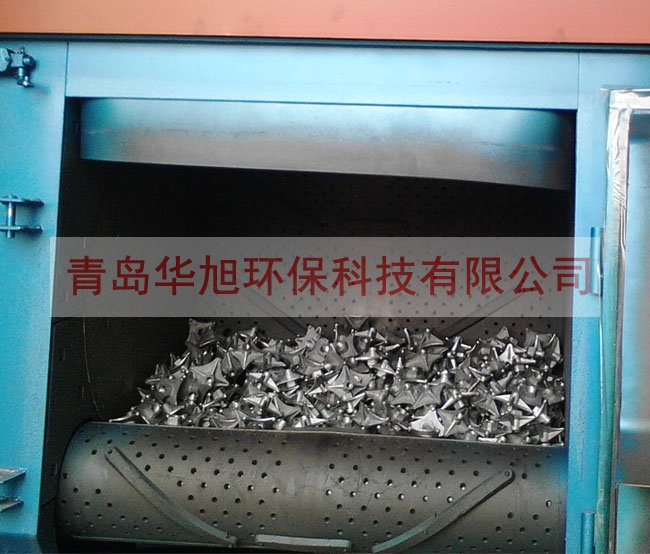Q326履帶式拋丸機使用現(xiàn)場