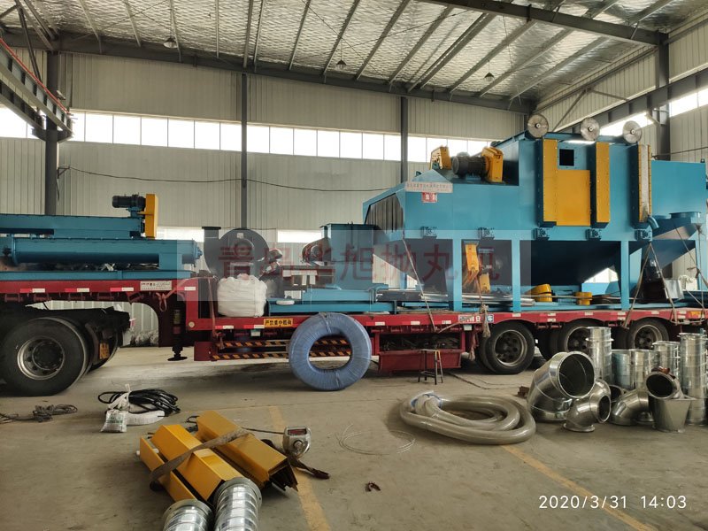 Q6925輥道通過式拋丸機