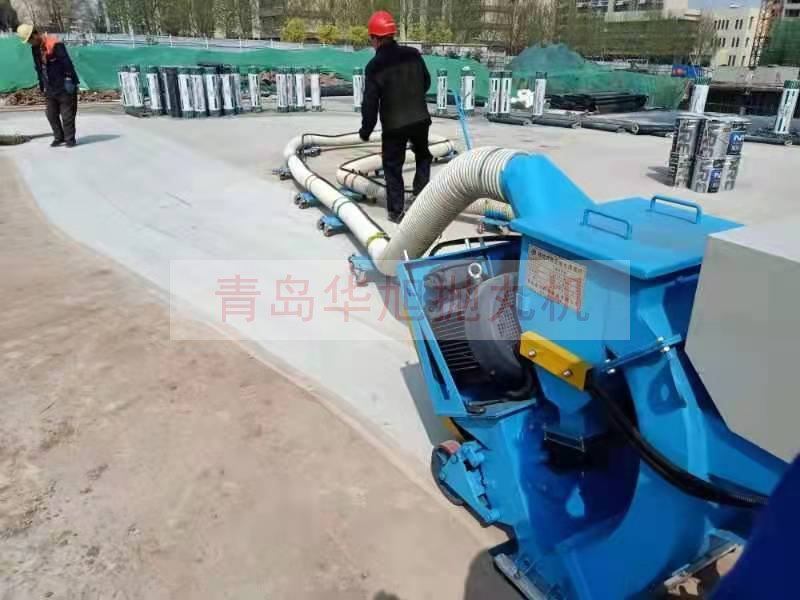 地下車庫頂板拋丸機